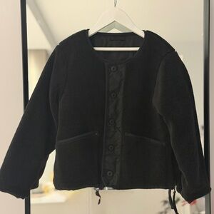 Double Face Crewneck Down Jacket